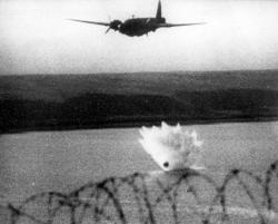 Wellington Bomber over the Fleet, 1943