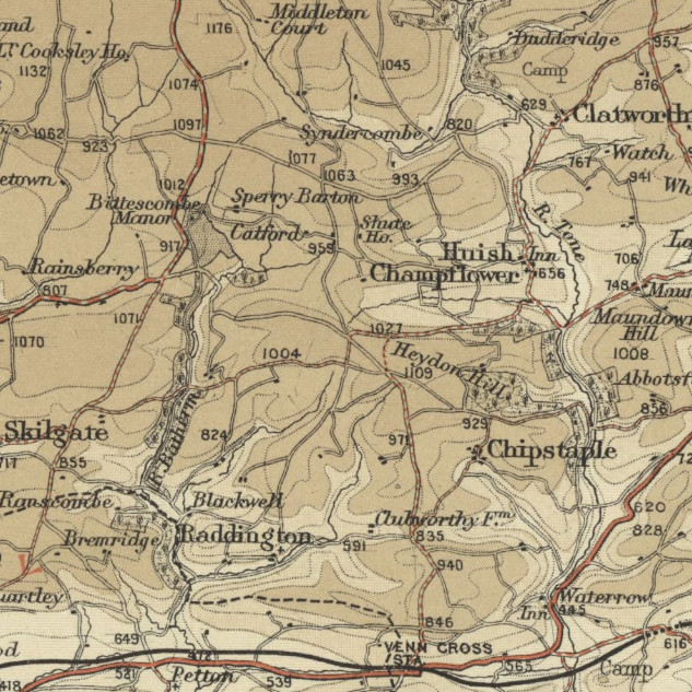 Bartholomew Map c.1903